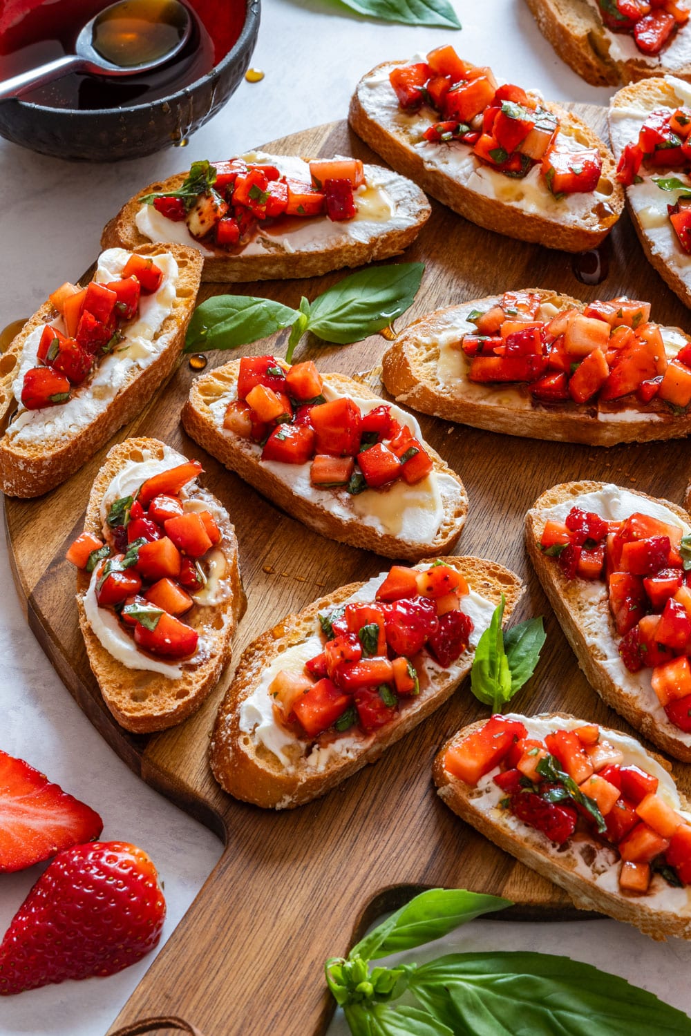 Strawberry Bruschetta